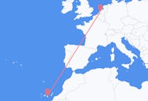 Flights from Las Palmas in Spain to Rotterdam in the Netherlands