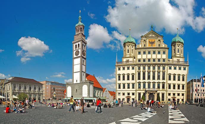 Photo of Town Hall Place in Augsburg in Germany by Guido Radig