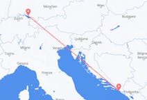 Flyrejser fra Dubrovnik, Kroatien til Friedrichshafen, Tyskland
