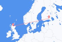 Fly fra Inverness til Lappeenranta