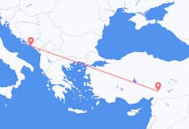 出发地 克罗地亚杜布罗夫尼克目的地 土耳其卡赫拉曼馬拉什的航班
