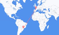 Flights from Ponta Grossa, Brazil to Bordeaux, France