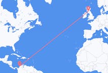 Flyg från Cartagena, Colombia till Glasgow, Skottland