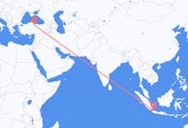 Flights from Jakarta to Amasya