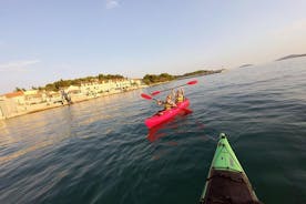 Kayaking to the island Prvić