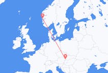 Flights from Bergen to Bratislava