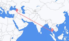 Flights from Ko Samui, Thailand to Bingöl, Turkey