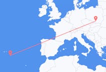 Flights from Kraków, Poland to Santa Maria Island, Portugal