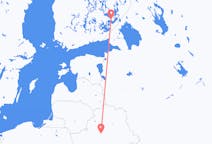 Vols depuis la ville de Savonlinna vers la ville de Minsk