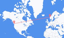 Flights from Nanaimo, Canada to Volda, Norway