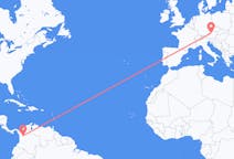 Flüge von Medellín, Kolumbien nach Linz, Österreich