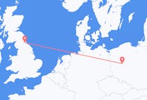 Flights from Durham, England, the United Kingdom to Poznań, Poland