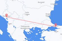 Flyreiser fra Podgorica, til Istanbul