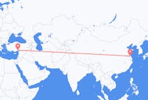 Flyreiser fra Yancheng, Kina til Adana, Tyrkia