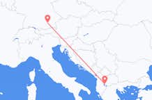Flights from Munich to Ohrid
