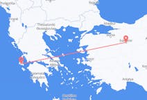 Fly fra Eskişehir til Cephalonia
