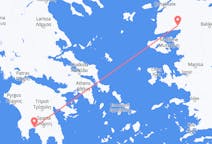 เที่ยวบิน จาก แคลามาทา, กรีซ ไปยัง Edremit, ตุรกี