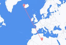 Flights from Illizi to Reykjavík