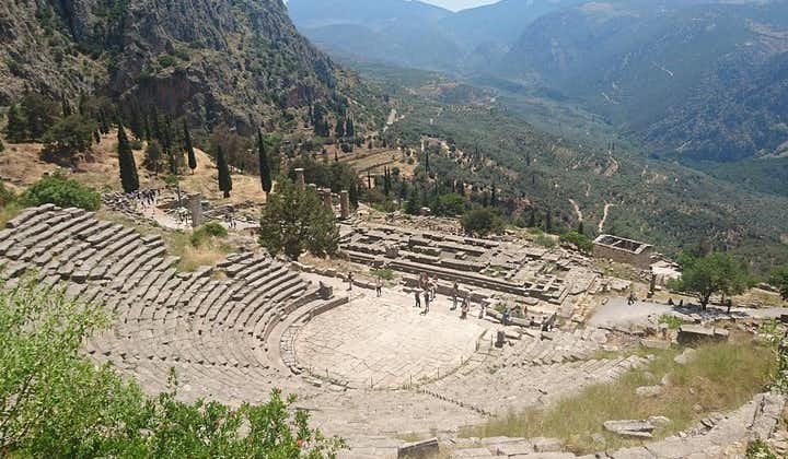 Tredagers tur rundt om i det klassiske Hellas: Epidauros, Mykene, Navplio, Olympia, Delfi
