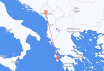 Lennot Podgoricasta Zakynthoksen saarelle