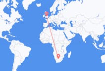 Flights from Dingleton, South Africa to Birmingham, England