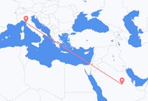 Flyrejser fra Riyadh til Pisa