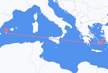 Fly fra Astypalaia til Ibiza