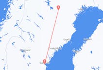 Vluchten van Arvidsjaur naar Sundsvall