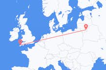 Flights from Newquay to Vilnius