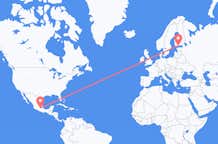 Flights from Mexico City to Helsinki