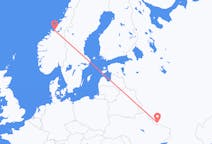 Flights from Belgorod, Russia to Ørland, Norway