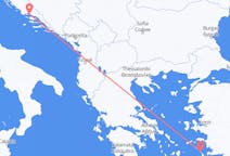 Fly fra Split til Leros