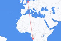 Flyrejser fra Luanda, Angola til Region Bruxelles, Belgien