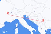 Flyrejser fra Lyon til byen Niš