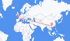 Flyreiser fra Liuzhou, Kina til La Rochelle, Frankrike