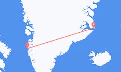 그린란드 이토코르토르미트에서 출발해 그린란드 시시미우트에게(으)로 가는 항공편