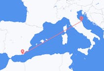 Vluchten van Ancona naar Almería