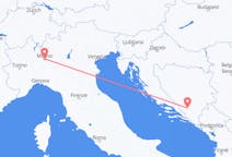 Flights from Mostar, Bosnia & Herzegovina to Milan, Italy