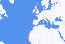 Flyrejser fra Dakar til Dundee