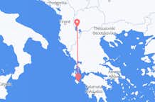 Flights from Zakynthos Island to Ohrid