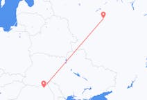 Vluchten van Suceava, Roemenië naar Moskou, Rusland