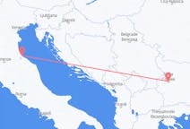 Loty z Rimini we Włoszech do Sofii w Bułgarii