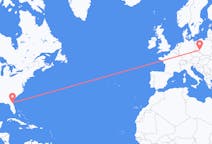 Flyrejser fra Jacksonville, USA til Wrocław, Polen