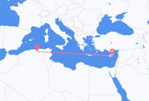 Vluchten van ingesteld, Algerije naar Larnaca, Cyprus