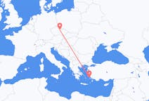 Flights from Leros, Greece to Pardubice, Czechia