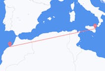 Flyrejser fra Casablanca, Marokko til Catania, Italien