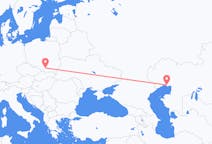 Flüge von Atyrau, Kasachstan nach Krakau, Polen