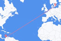 Flyrejser fra Cartagena, Colombia til Ronneby, Sverige