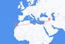 Flyrejser fra Arbil til Lanzarote