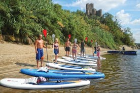 Fun & lunch - Stand Up Paddle day tour in Obidos Lagoon